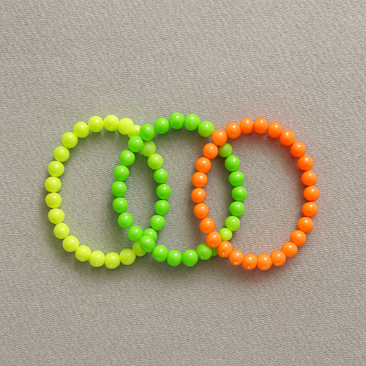 Lebhaftes Perlenarmbänder Set (3er-Pack)